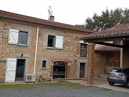 particulier vend maison de charme en pierre rénovée – à 10 minutes d’albi