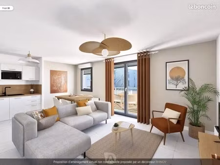 appartement 4 pièces 71 m²