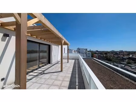 à louer – superbe duplex neuf 93 m² avec terrasse – hyper centre de lens