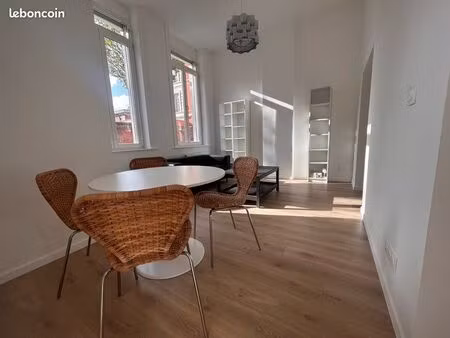 t3 meublé et rénové  metro mairie de lille