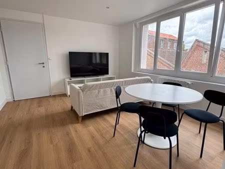 [à louer] appartement 3 chambres refait à neuf avec jardin et garage - lille