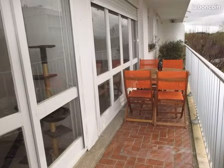 t3 de 65m² avec grand balcon parc de chézine
