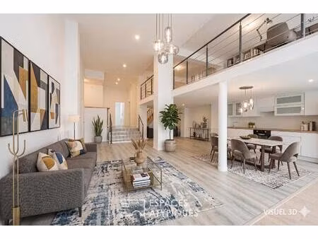 appartement type loft aux lignes contemporaines
