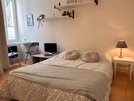 studio meublé 19m2 hyper centre au calme