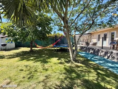 maison de plein pied avec jardin