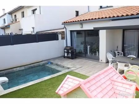 maison contemporaine avec piscine