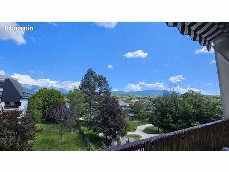 appartement à vendre t3/4 traversant est/ouest – 68 5 m² situé à meythet (74960)