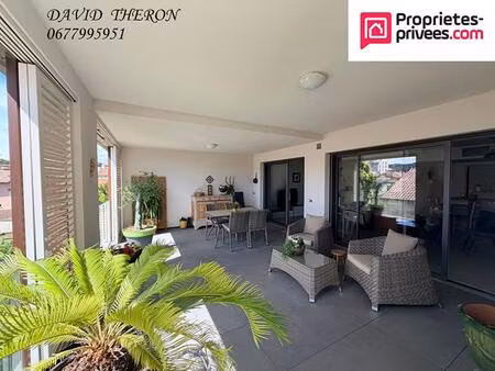 appartement 5 pièce(s) 98.71 m2 deux grande terrasse + garage