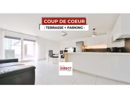 coup de coeur : app 4p + terrasse + parking