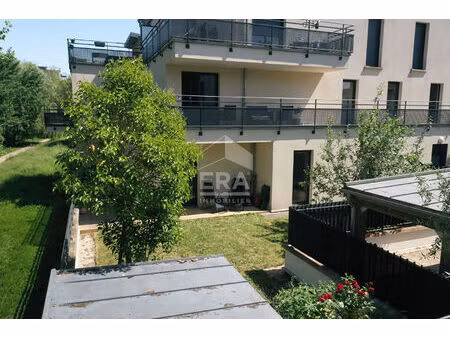 exclusivité  appartement 3 pièces  rez?de?jardin  résidence récente