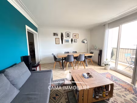 très beau 3 pièces de 87m2 avec balcom à 15mn à pied de la g