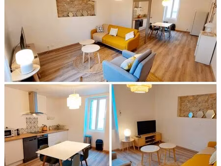 t3 meublé 73m² climatisé disponible