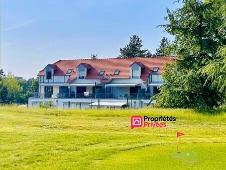 superbe duplex 2 chambres   terrasse   garage et cave avec vue golf - 73.44 m2