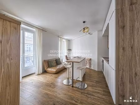 t2 meublé - 99  rue de la glacière  75013  paris  france