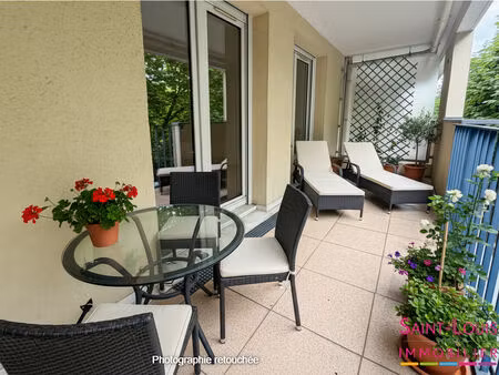 3 pièces centre ville poissy  deux terrasses  rera en 10 min