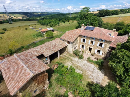 grande maison de caractère - 356 m2 sur terraine 28 000m2 - albon