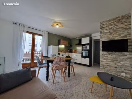 ◊ t2 meublé rénové avec terrasse – annecy loverchy – tout inclus