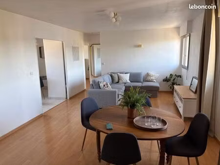 t3 lumineux de 74 87 m² – dpe c – 2 chambres – 1000 charges comprises