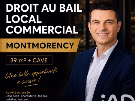 vente local commercial 39 m²
