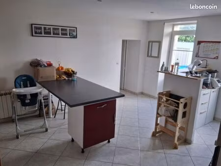 maison 120m2 3ch+jardin à louer