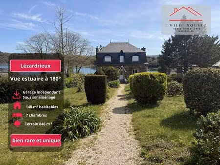 lézardrieux  vue estuaire à 180° en première ligne