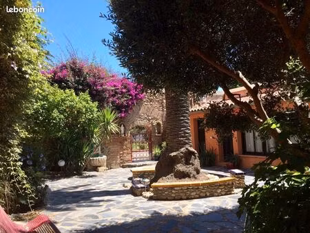 maison de caractère – authentique mas catalan rénové aux portes de perpignan avec piscine 