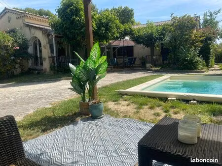 maison plein pieds valreas avec piscine neuve