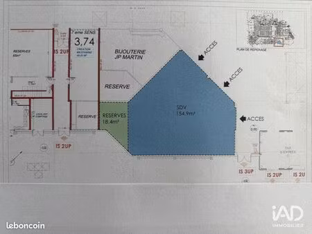 boutique 177 m² gujan-mestras