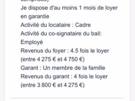 recherche location maison