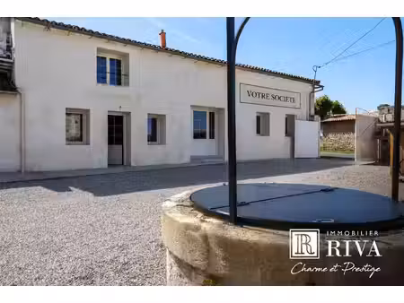 vente bureau 141 m² portets (33640)
