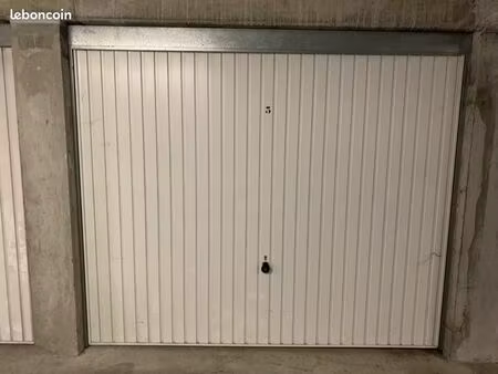 garage fermée sécuriser