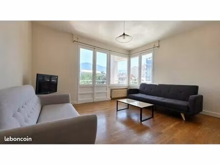 t4 meublé 71m² – lumineux – vue montagnes – annemasse