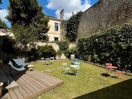 bureau privé 8 postes + jardin bordeaux chartrons