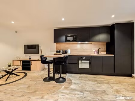 t2 meublé tout compris – 50 m² – mornex (à 5 min de la suisse)