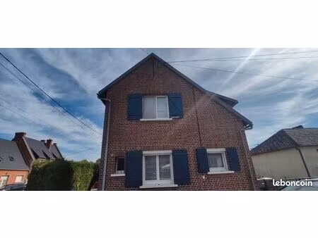 maison 4 pièces – 3 chambres – garage – terrain 347 m² – hangest-sur-somme