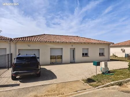 maison plain-pied récente 2021 – 3 chambres – terrain 600 m² – réalville