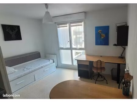 studio 19 m² meublé proche saint-sever