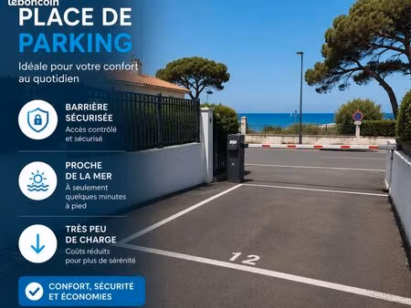 place de parking proche mer