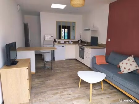 maison individuelle meublée 38 m² – terrasse 28 m² – métro jean zay