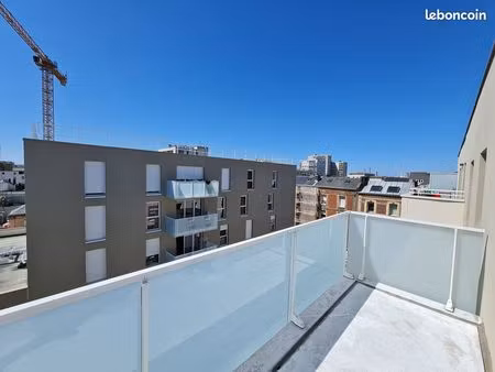 4 pièces - récent - quartier gare/univ - lumineux