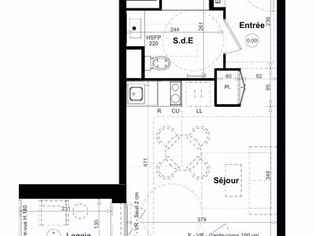 studio meublé