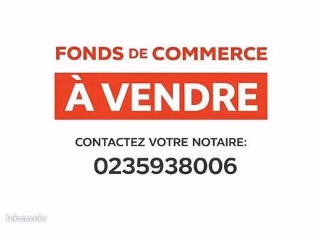 fonds de commerce caudebec en caux