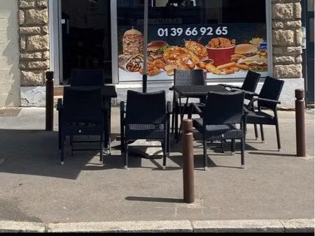 restaurant/ fastfood avec terrasse sur versailles