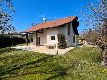 chens sur léman maison individuelle – 4 chambres – terrain 1 000 m² clos et arboré