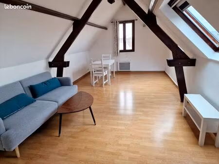 2 pièces meublé 52m² (38 m² carrez) + parking
