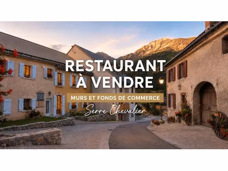 vente locaux professionnels 1 pièce 98 m² à la salle-les-alpes (05240)  590 000 €