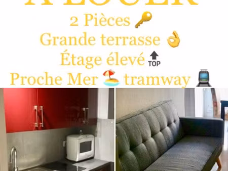 nice - location meublée pour étudiants - proche du tramway  des commerces et de la promena