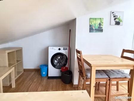350cc t1 meublé refait à neuf  apl  centre ville