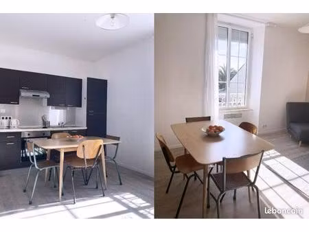 appartement t2 meublé à pont-l’abbé 35m2