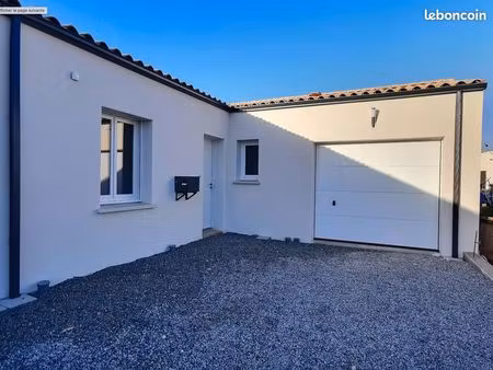 maison neuve de plain-pied t4 - 92 m² avec garage – andilly (17230)